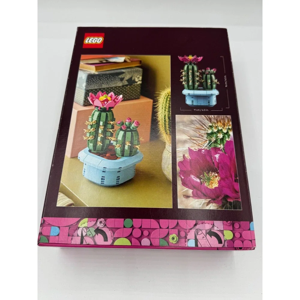 LEGO Botanicals Flowering Cactus 11509 Building Toy Set 482 Pieces New Box
